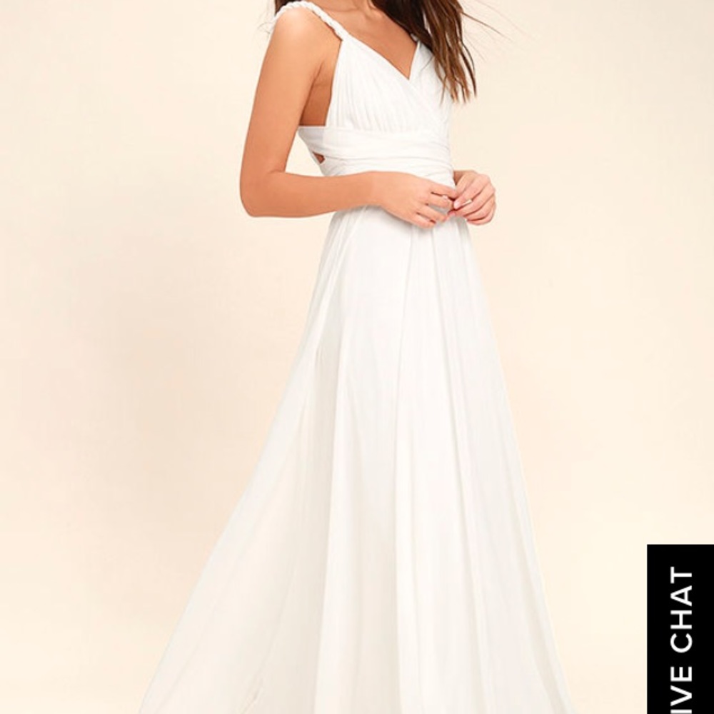 Wedding dress-in mint condition.
